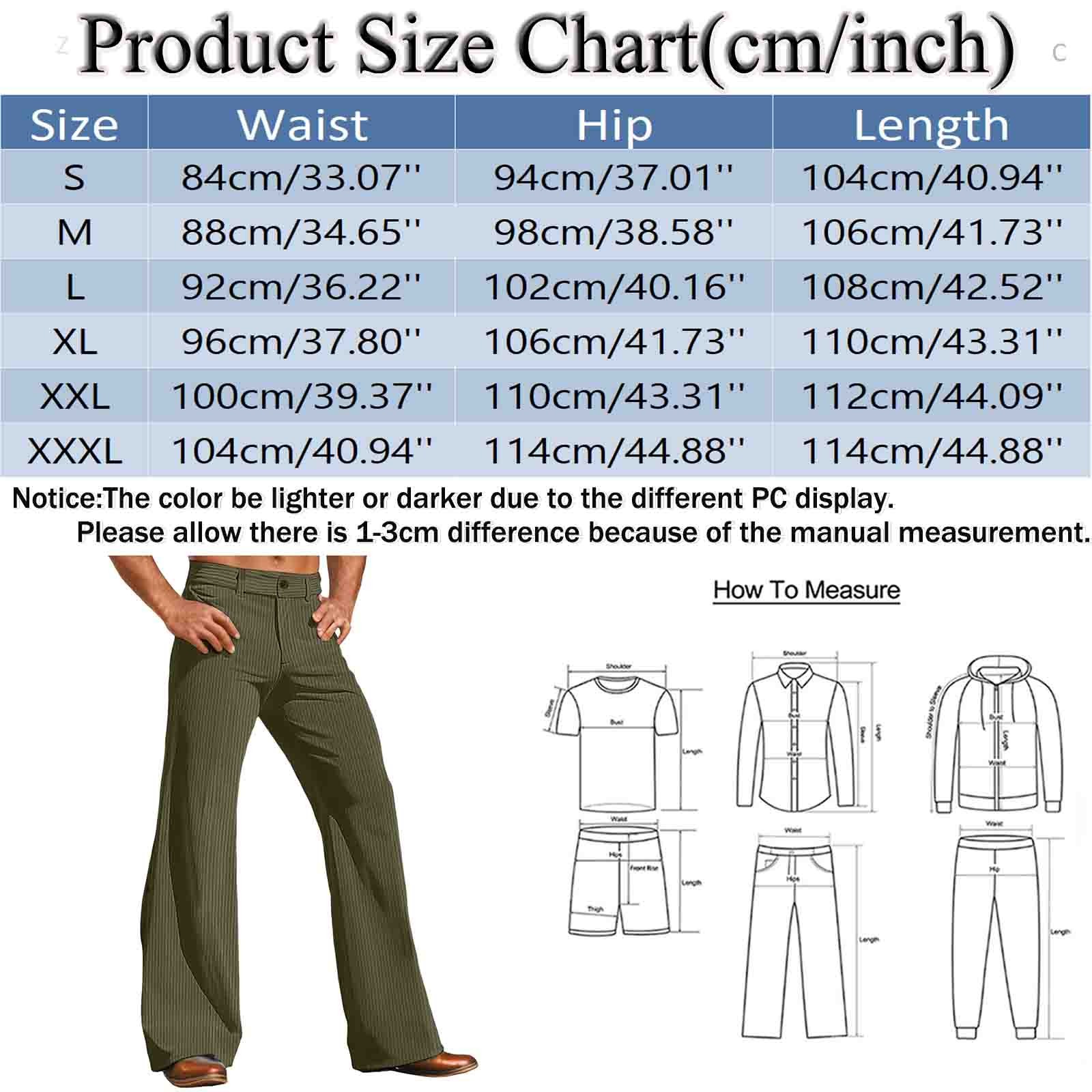 thumbnail image 3 of Pantalones acampanados de pana para hombre: color liso informal, diseño con múltiples bolsillos, cintura elástica para uso profesional o vacacional., 3 of 5
